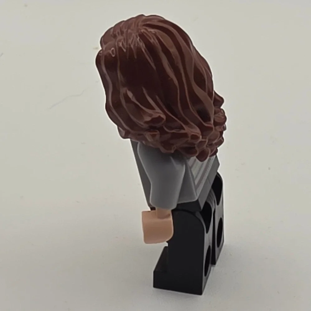 LEGO Minifigure Hermione Granger Small Grey Striped Sweater Excellent